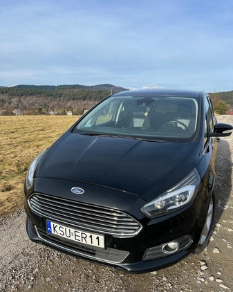 Ford S-Max cena 73777 przebieg: 183000, rok produkcji 2016 z Ostroróg małe 407